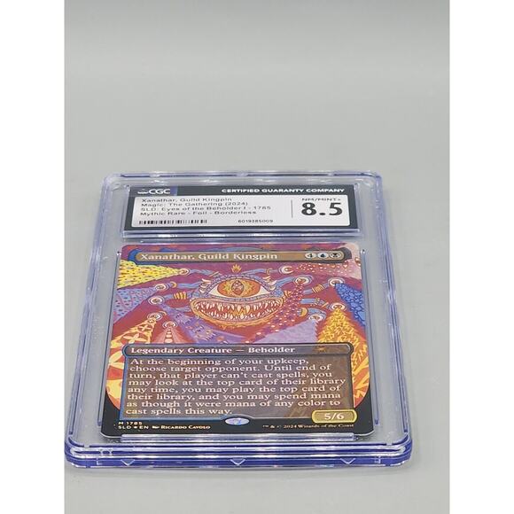 MTG Xanathar Guild Kingpin Borderless SLD Dungeons & Dragons Magic CGC 8.5 NM - Picture 4 of 7